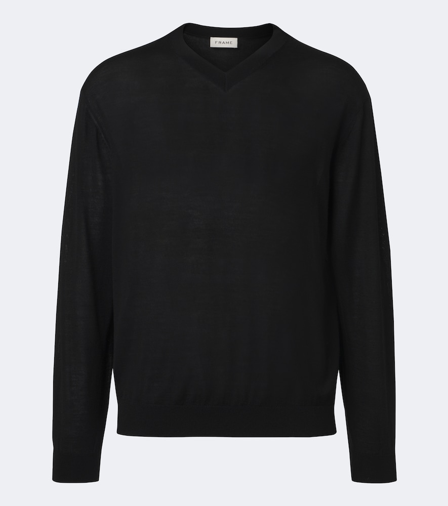 Pullover in misto cashmere e lana