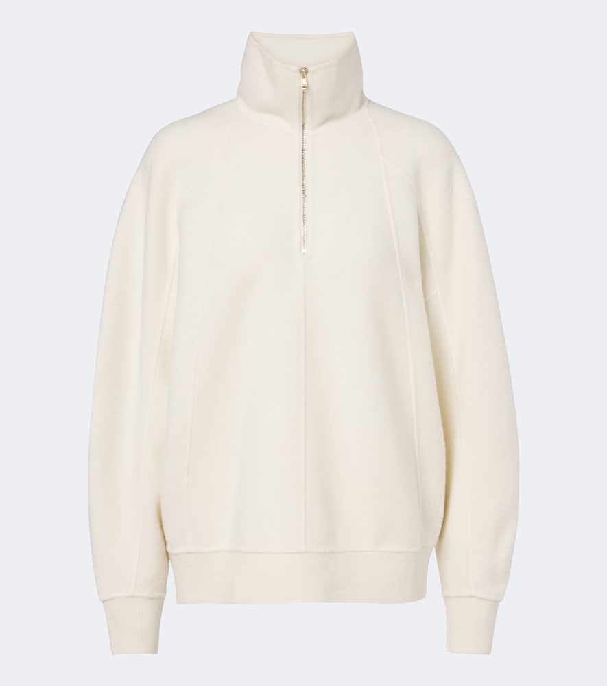 Pullover aus einem Wollgemisch