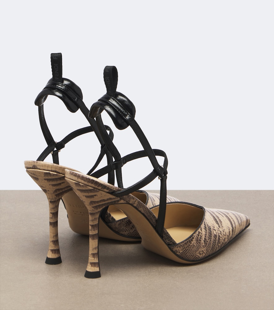 Colibrì Snake-Effect Slingback