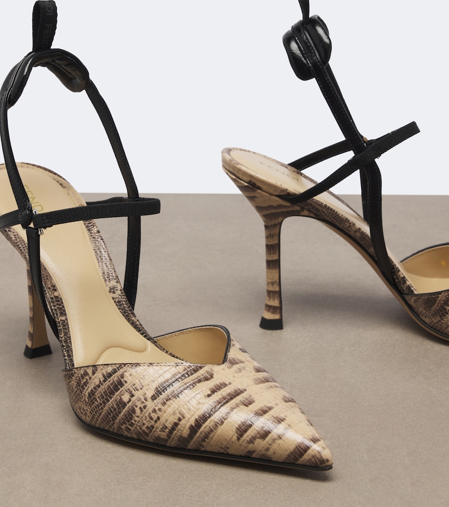 Colibrì Snake-Effect Slingback
