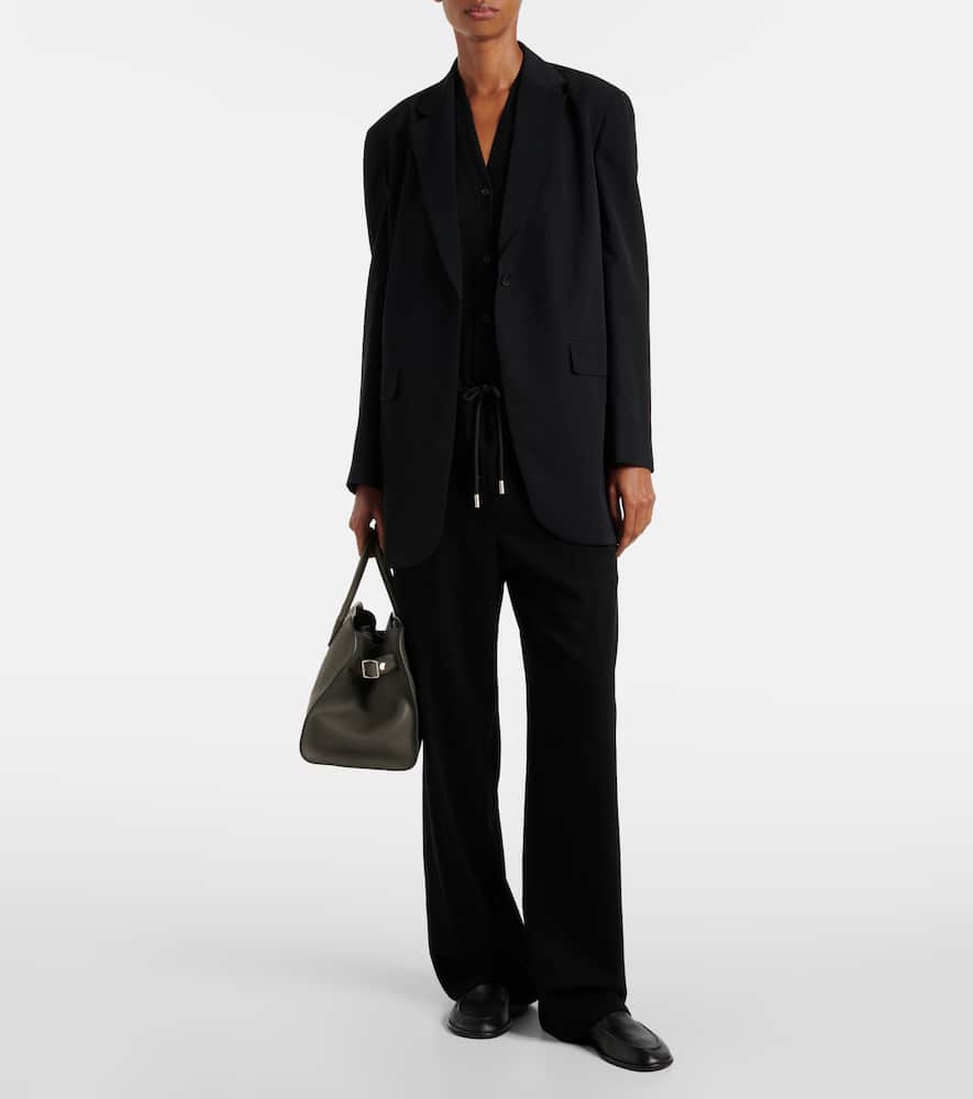 The Row Obine Oversized Blazer In Black