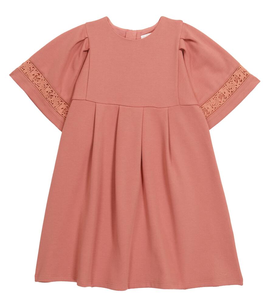 Cotton-blend jersey ...