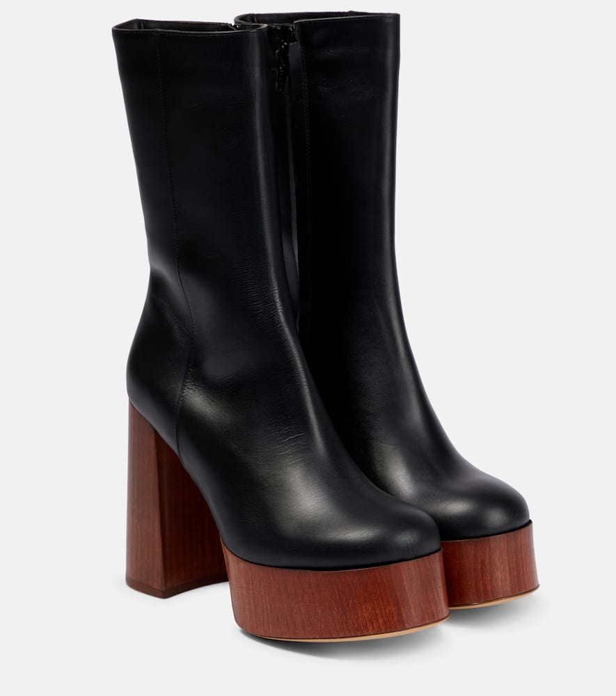 Gia/Rhw Rosie 27 leather ankle boots