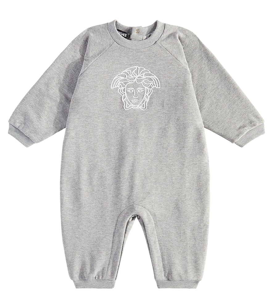 Versace Kids Baby Medusa cotton jersey onesie