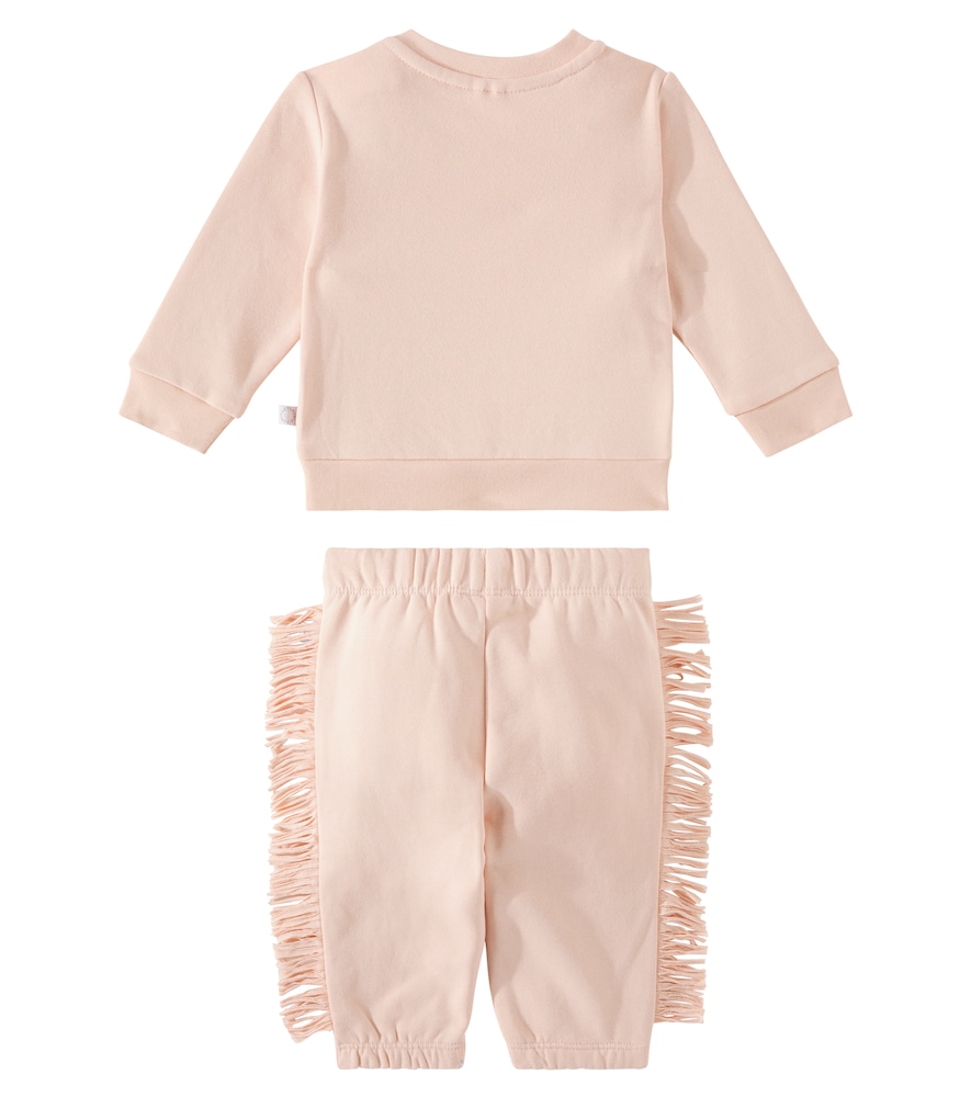  Stella Mccartney Kids Stella Mccartney Kids Baby Set Aus Sweatshirt Und Jogginghose 