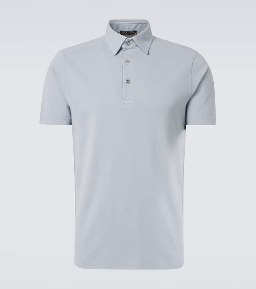 Cotton polo shirt
