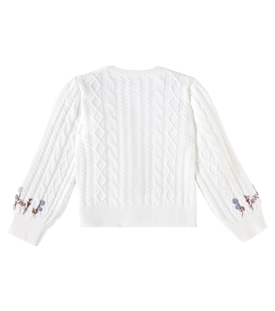  Tartine Et Chocolat Tartine Et Chocolat Cardigan Aus Wolle Und Kaschmir 