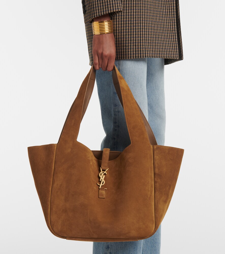 Saint Laurent Le 5 à 7 Bea suede tote bag