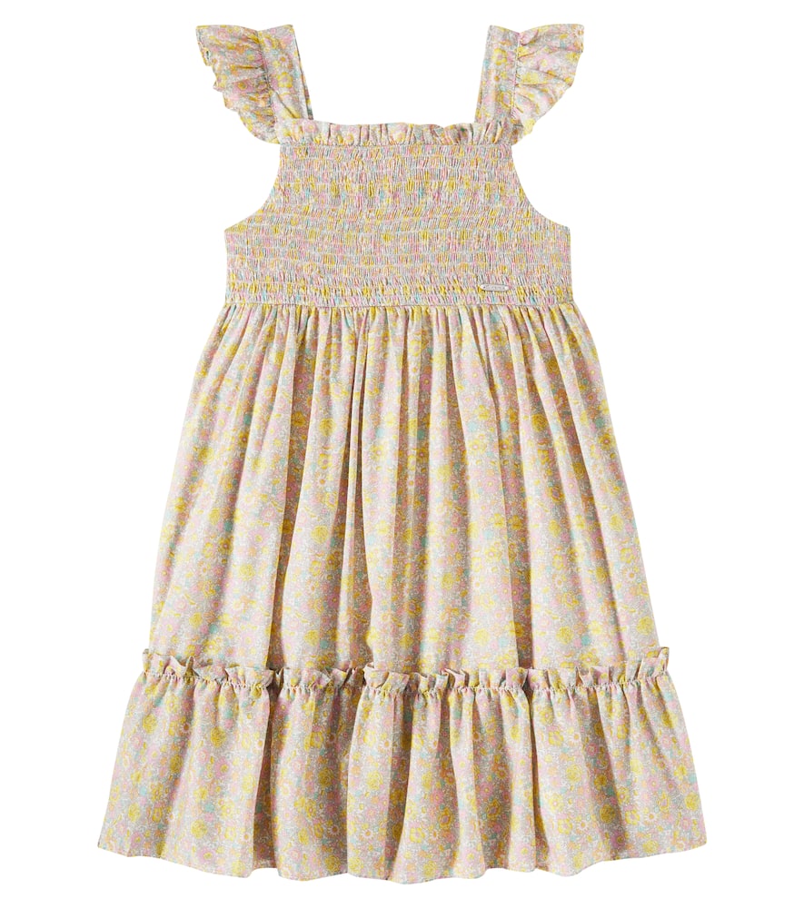 Patachou Bedrucktes Kleid Aus Baumwolle In Multicolor