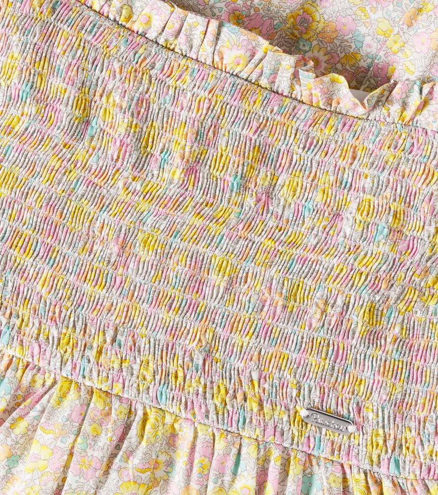 Patachou Bedrucktes Kleid Aus Baumwolle In Multicolor