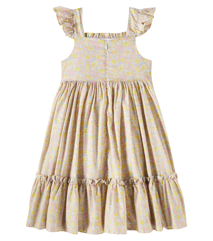 Patachou Bedrucktes Kleid Aus Baumwolle In Multicolor
