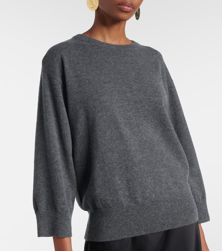 Extreme Cashmere N°398 Jewel Cashmere Sweater In Grey
