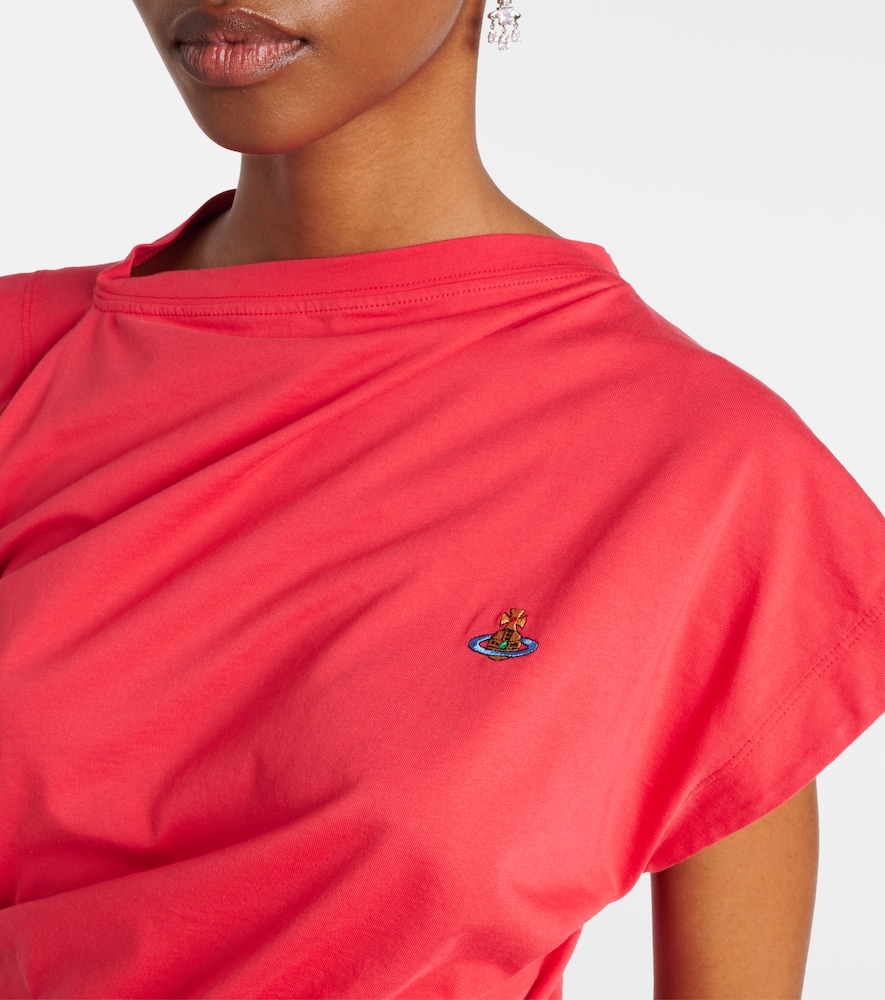 【Vivienne Westwood】Hebo Orb コットン ジャージー トップ Vivienne Westwood Hebo Orb draped cotton top Vivienne Westwood