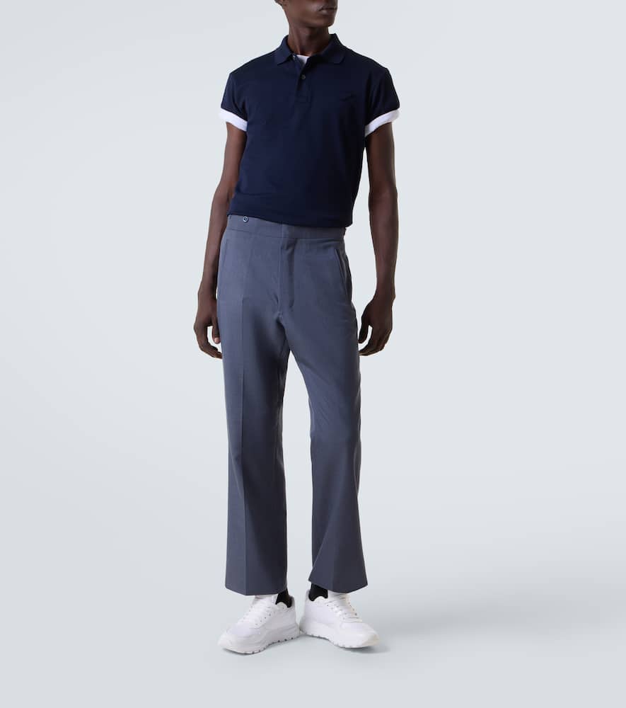 Prada Logoed Polo Shirt