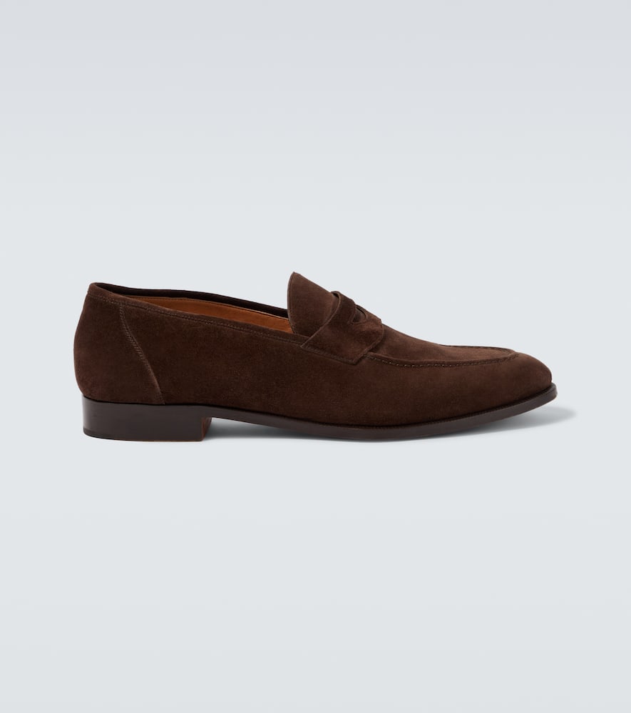 Sergio suede loafers
