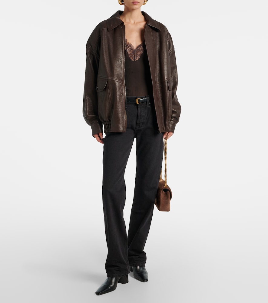 Nico Mid-Rise Straight Jeans