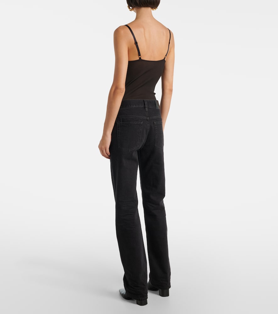 Nico Mid-Rise Straight Jeans
