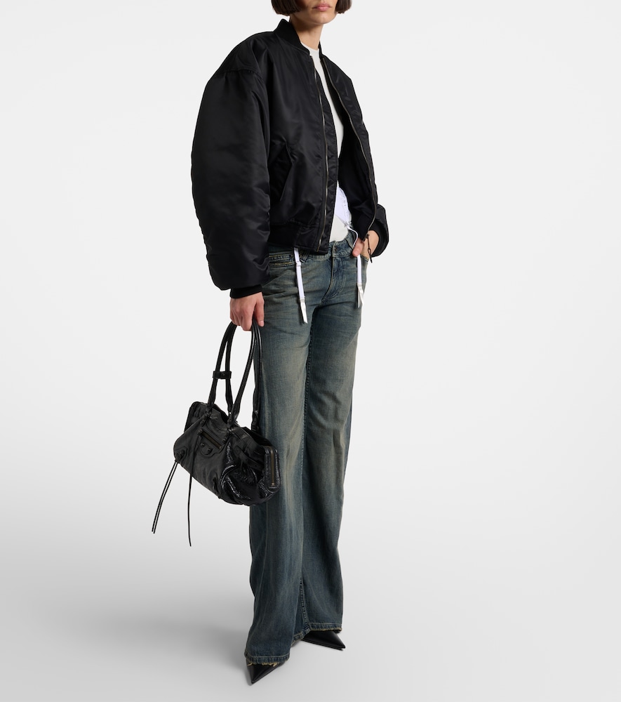  Balenciaga Balenciaga Bomberjacke Standard Aus Satin 