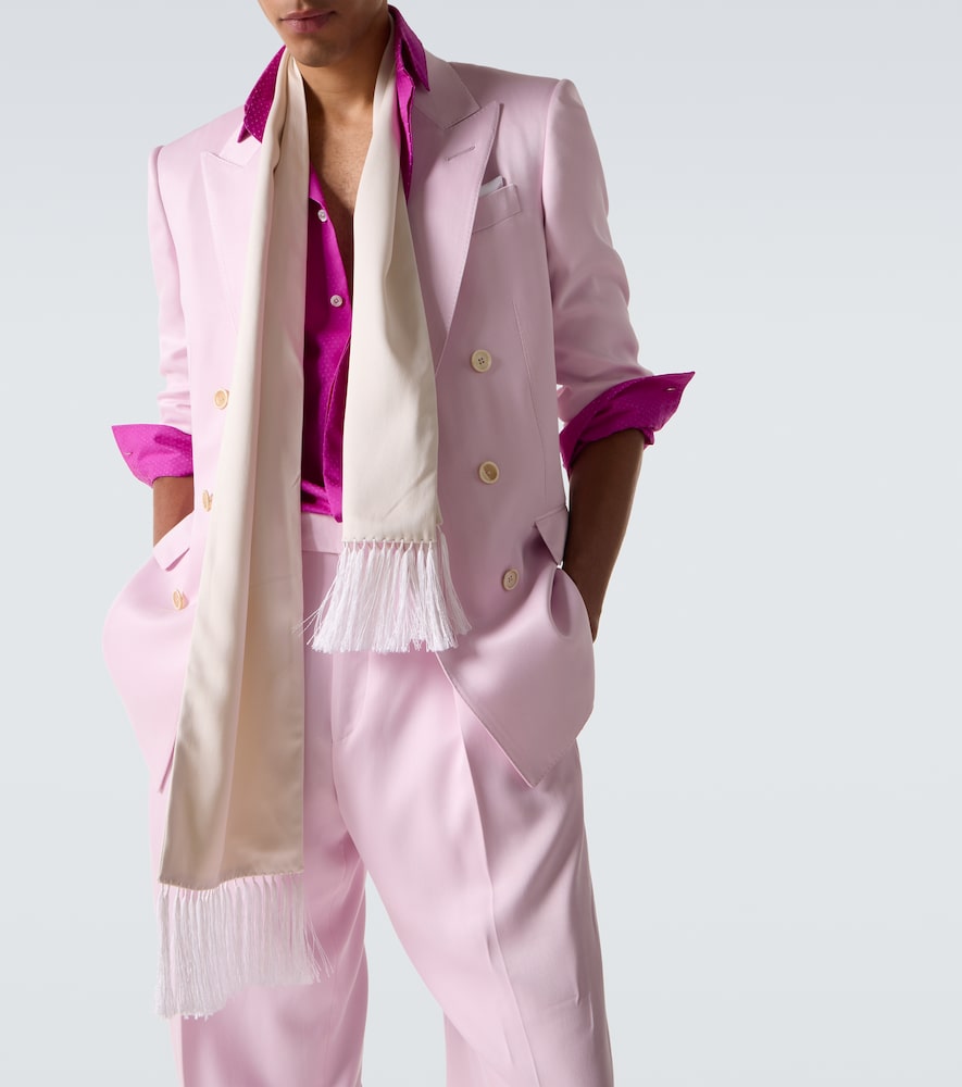  Tom Ford Tom Ford Silk Gabardine Scarf 