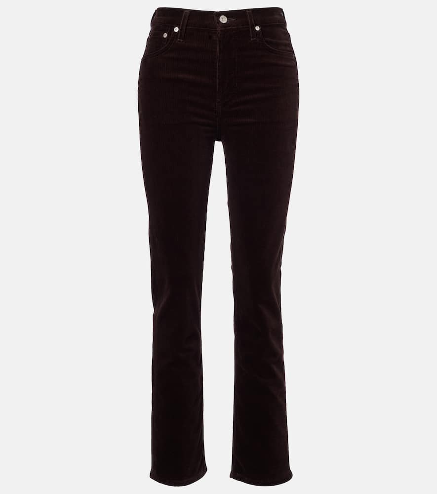 Citizen Of Humanity Blaine High-rise Straight Jeans In Black