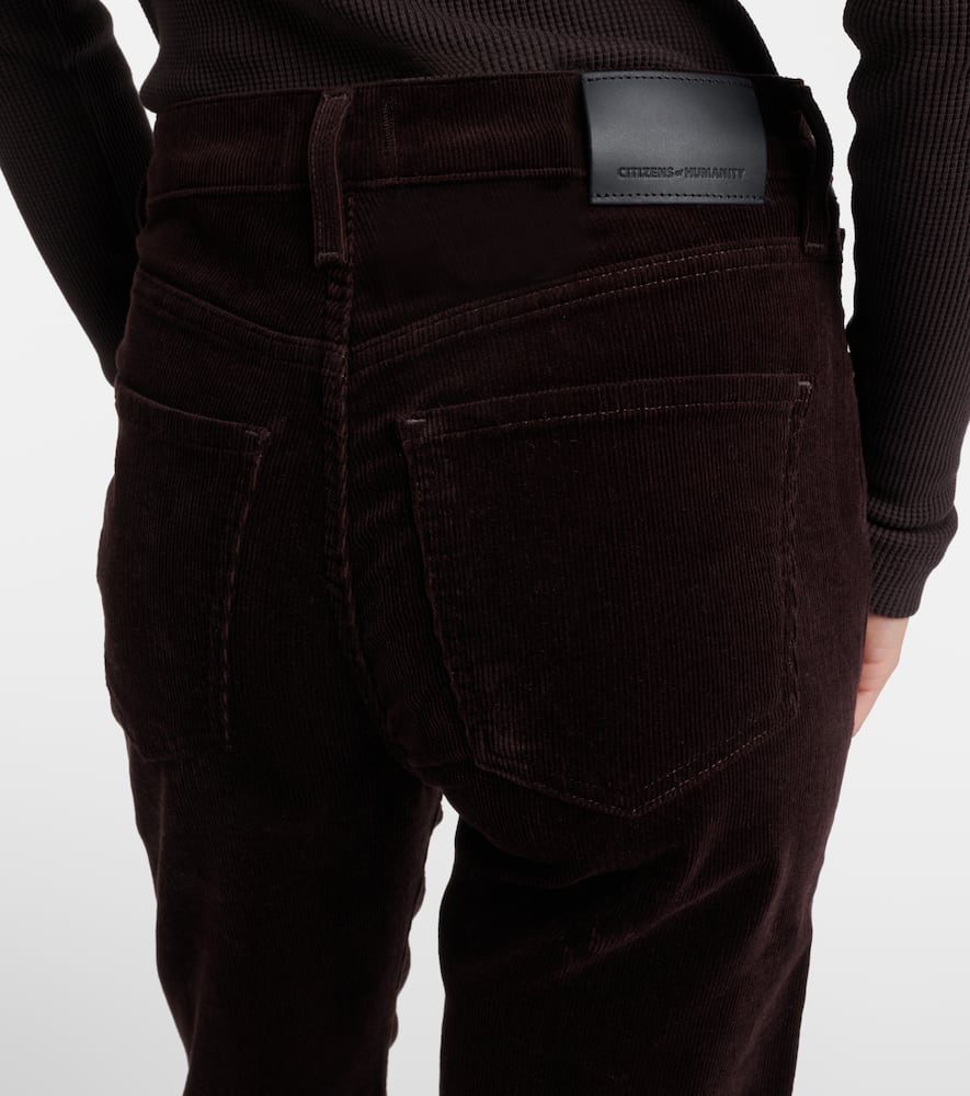 Citizen Of Humanity Blaine High-rise Straight Jeans In Black