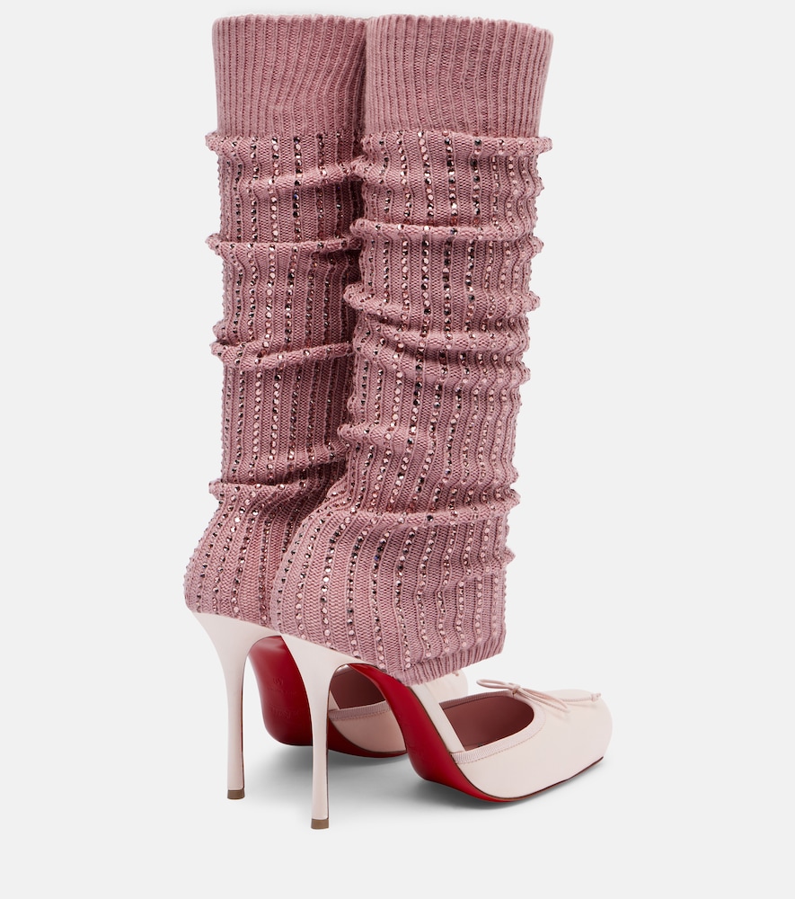  Christian Louboutin Christian Louboutin Cassia 100 Satin Pumps 