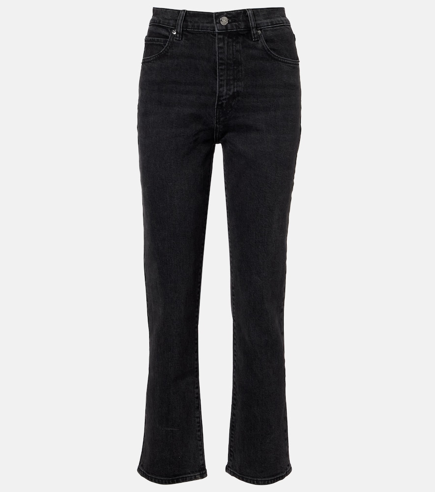 Frame Ruler cropped straight jeans