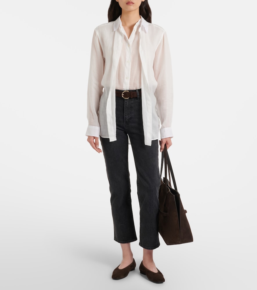 Ruler Cropped Straight Jeans