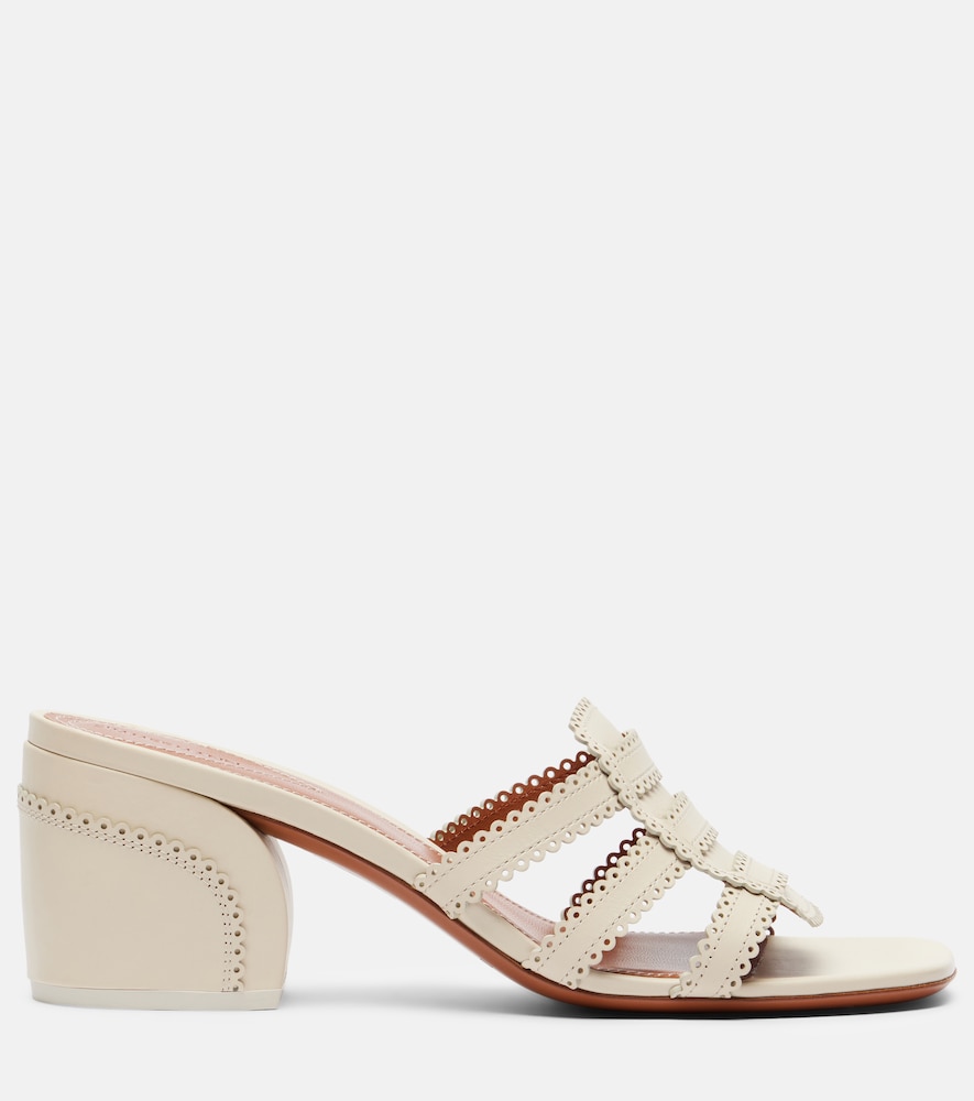  Zimmermann Zimmermann Goldie 65 Leather Mules 