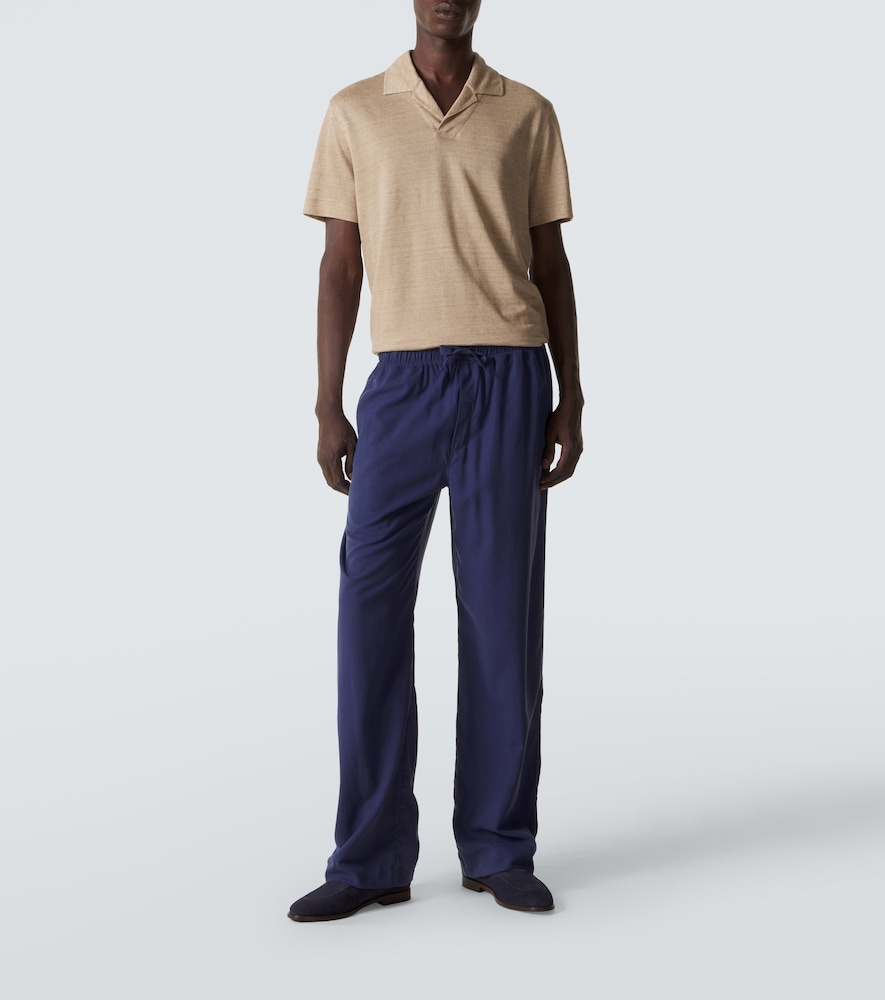  Zegna Zegna Polohemd Aus Leinen 