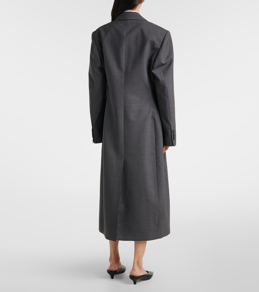 Róhe Double-Breasted Virgin Coat