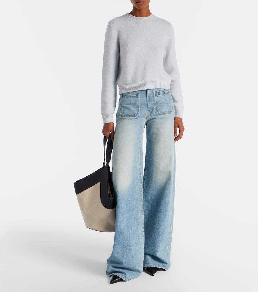 Khaite Delmonico cotton straight pants