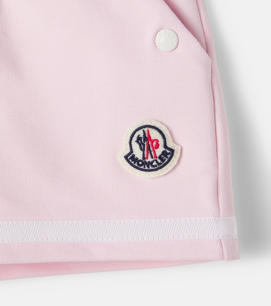  Moncler Enfant Moncler Enfant Baby Cotton-blend Jersey Shorts 
