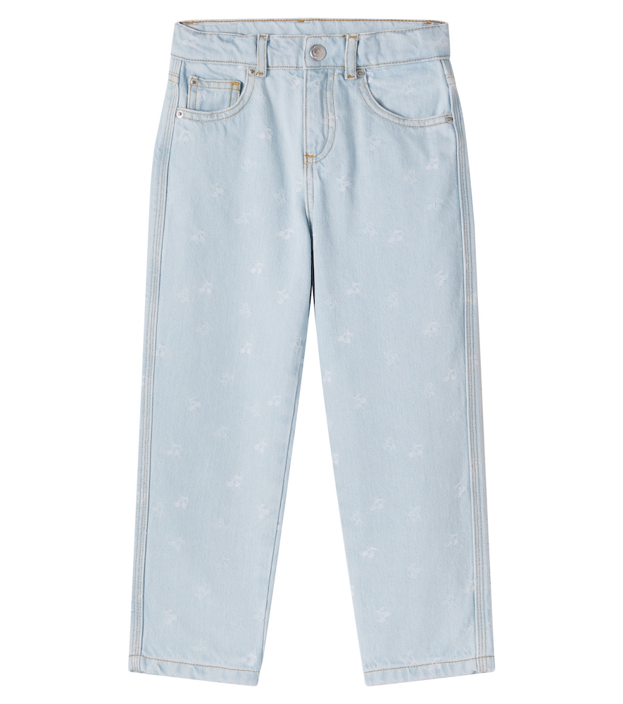 Bonpoint Blue Eloha Printed Jeans Y Size 4 - Mytheresa