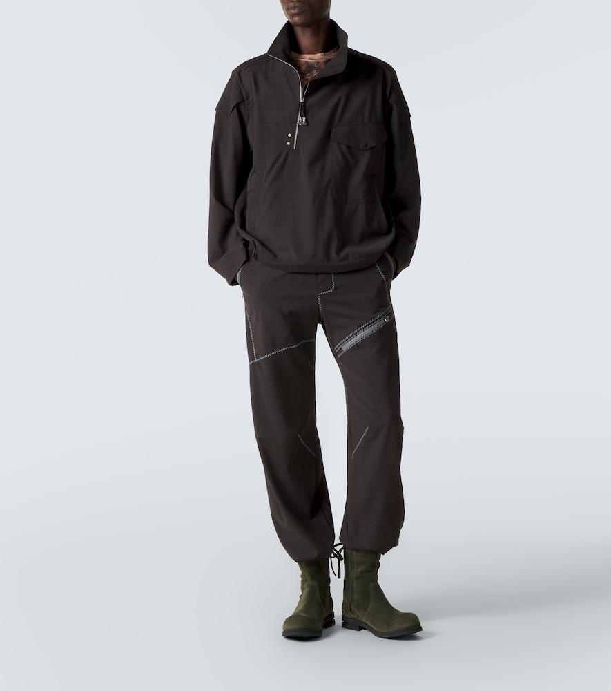  Kiko Kostadinov Kiko Kostadinov Farkas Virgin Wool Jacket 
