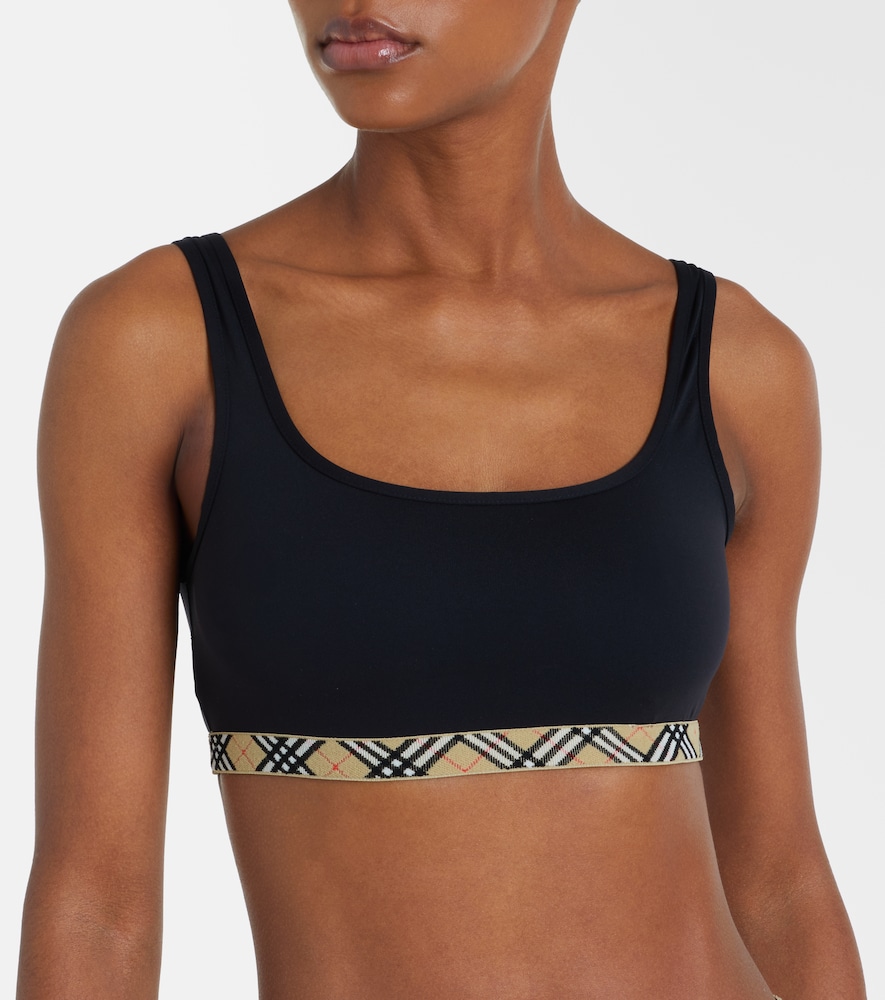  Burberry Burberry Burberry Check Bikini Top 
