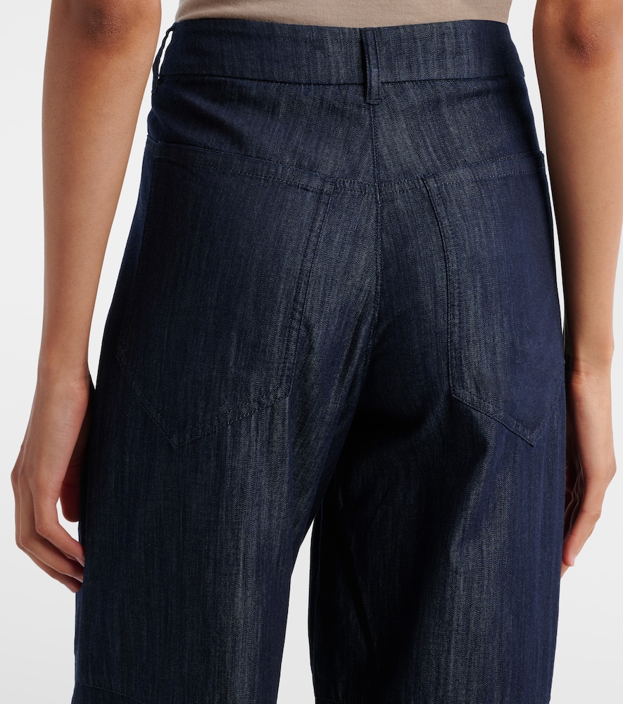  's Max Mara 's Max Mara Mid-rise Barrel-leg Jeans 