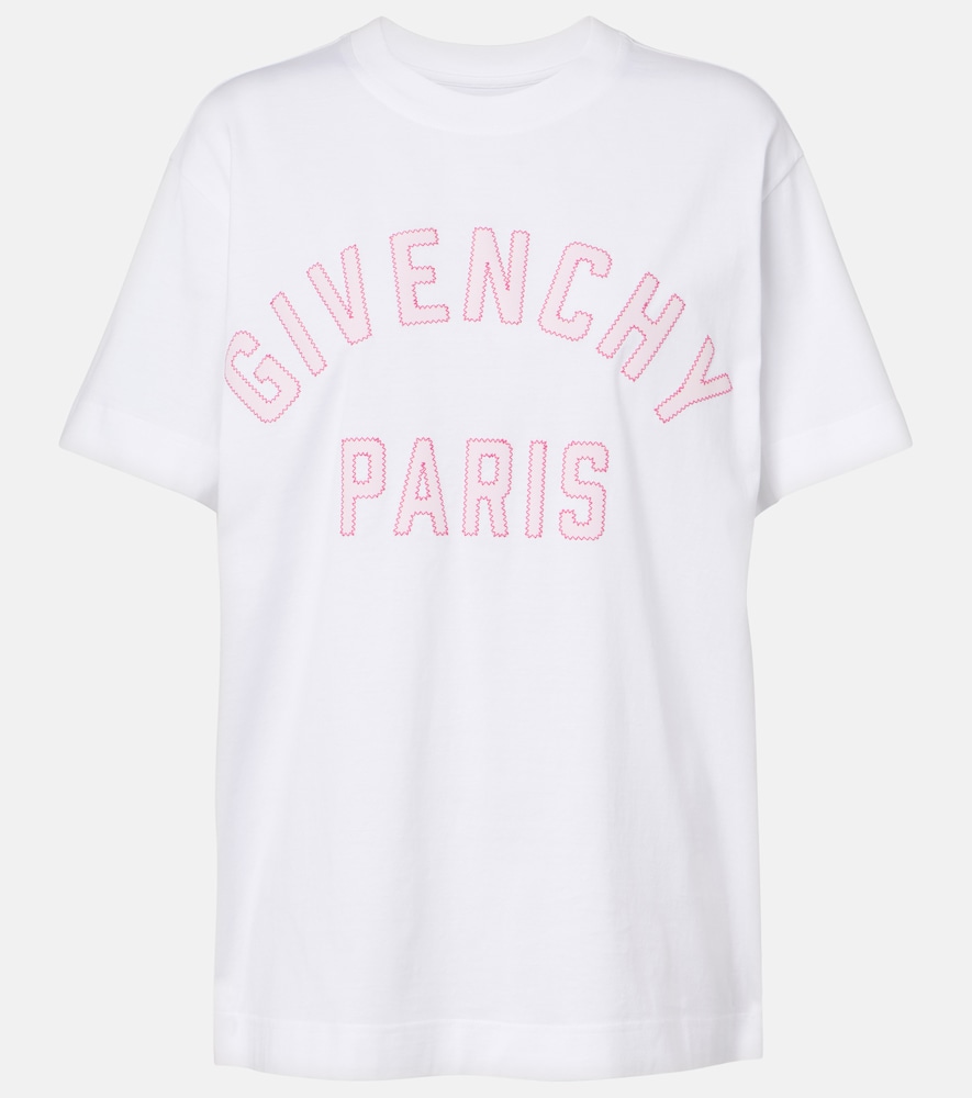 Givenchy T-shirt en coton logo 650 €