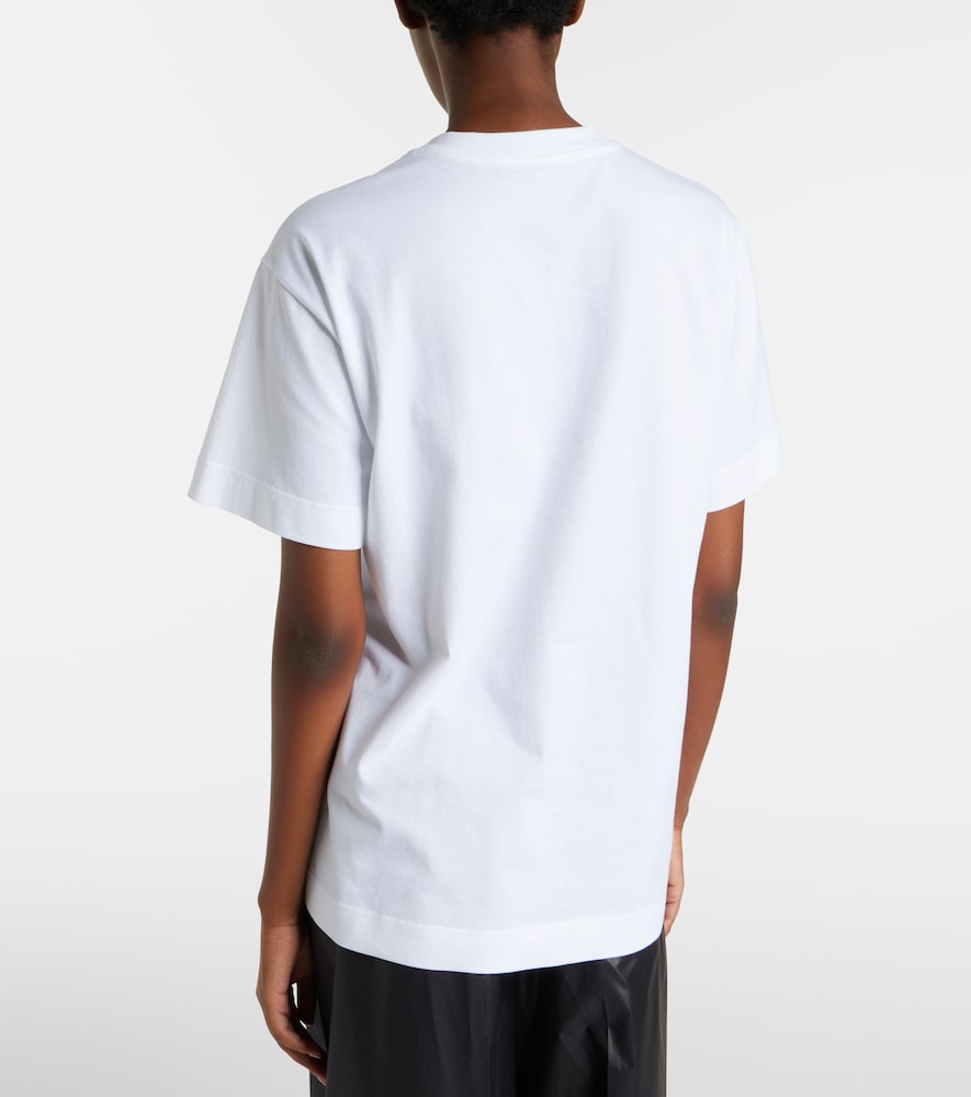 Givenchy Logo-embroidered Boxy-fit T-shirt In White