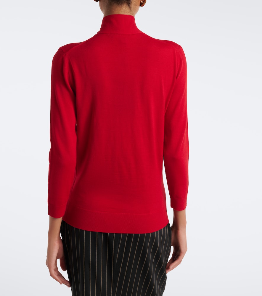 Dolce&Gabbana Bow-Detail Virgin Sweater