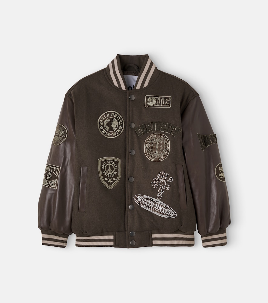 Giacca varsity Hani in misto lana