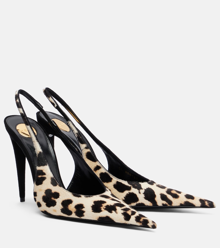 Slingback-Pumps Guermantes aus Kalbshaar