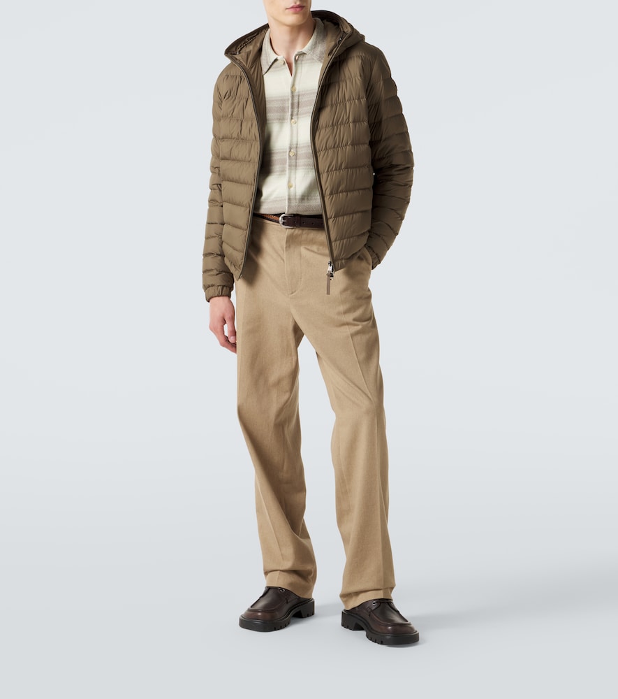Moncler Pleated cotton straight pants | Thumbnail 5 Moncler Pleated cotton straight pants | Thumbnail 5
