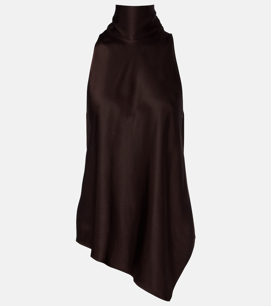 Top aus Seidensatin