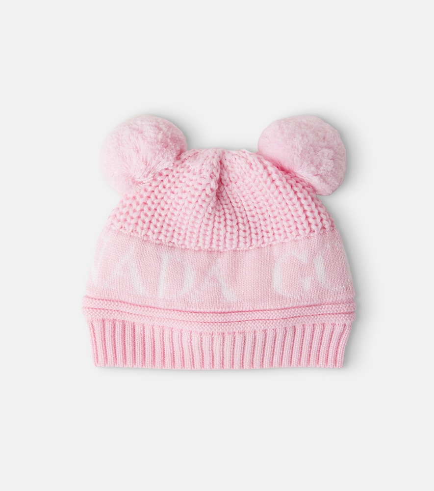 CANADA GOOSE Canada Goose Kids Baby Logo wool beanie