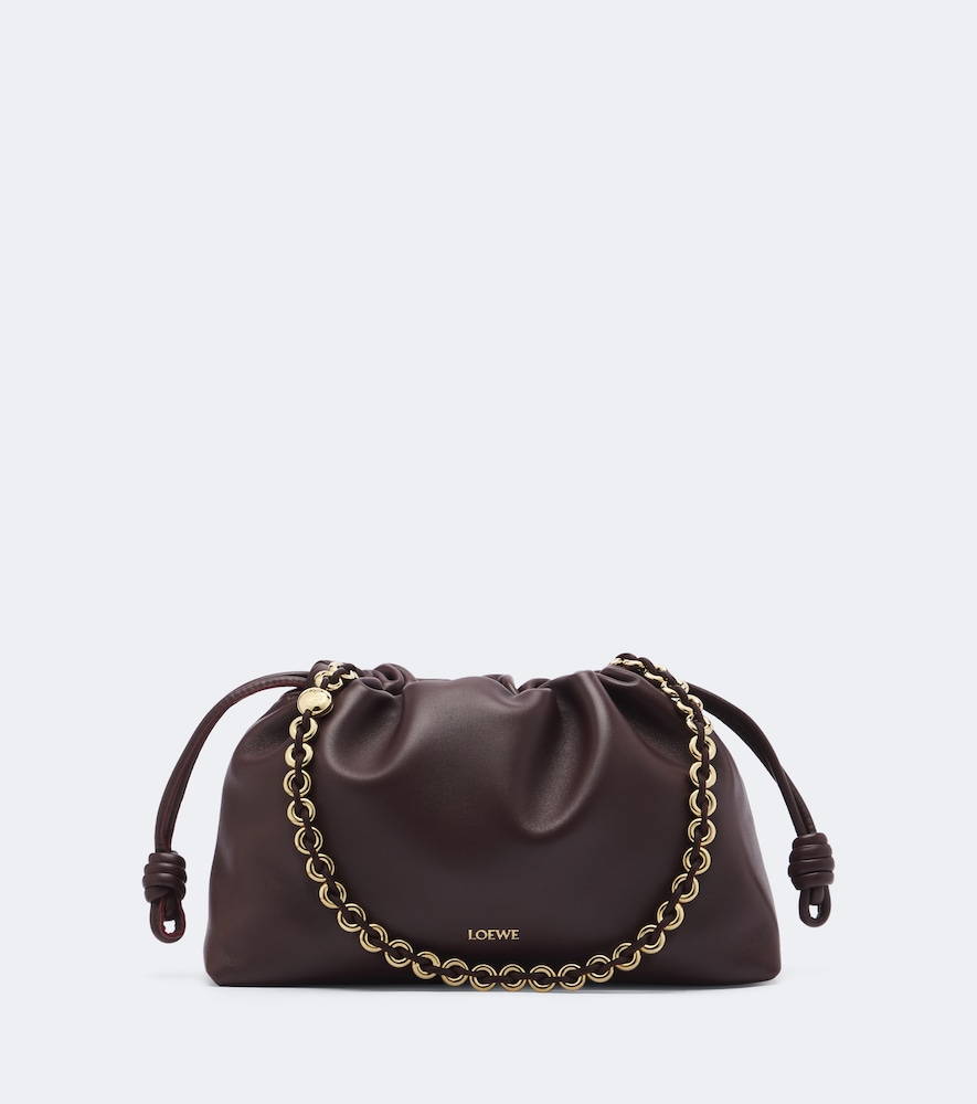 Borsa a spalla Flamenco Medium in pelle