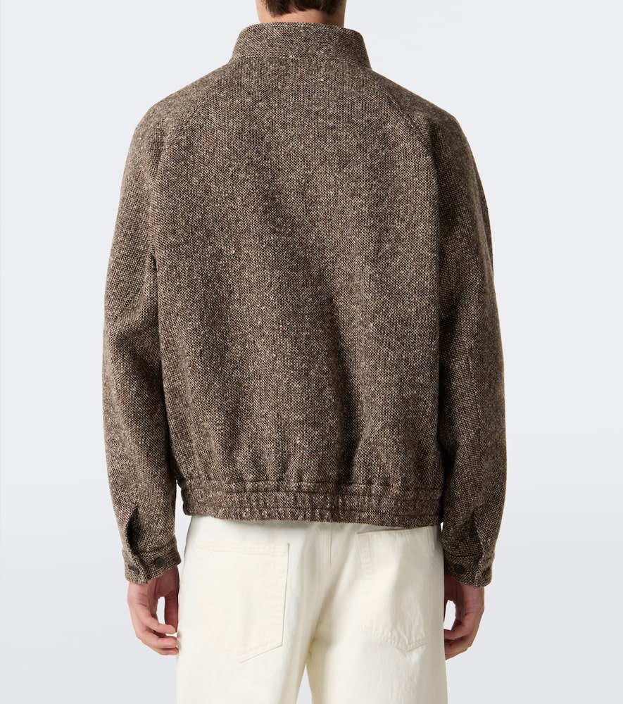 Auralee Wool Jacket In Brown