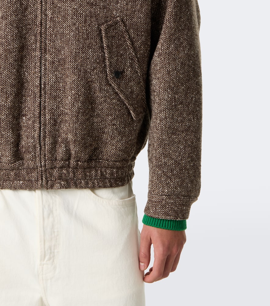 Auralee Wool Jacket In Brown