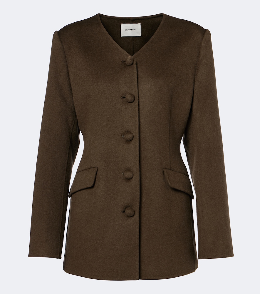Blazer Doublé aus Wolle und Kaschmir