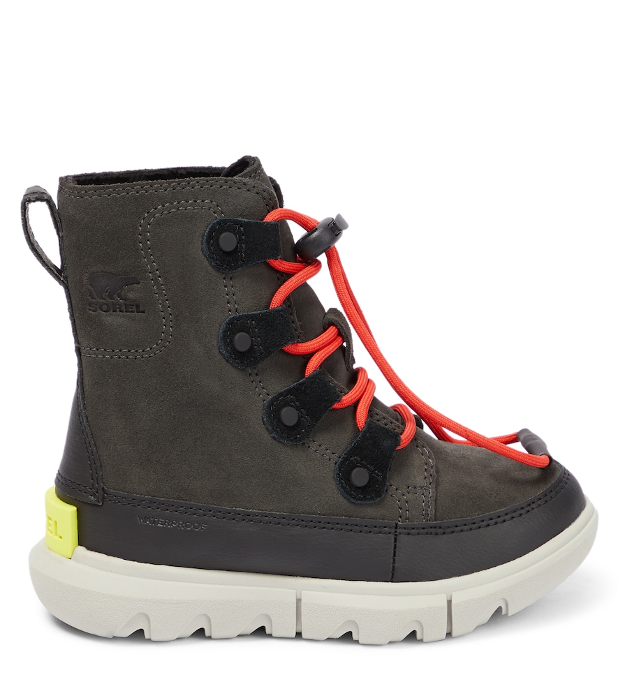  Sorel Kids Sorel Kids Explorer Suede Ankle Boots 